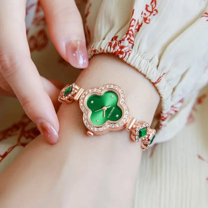 Luxury Quartz Watch - with Diamond Bracelet